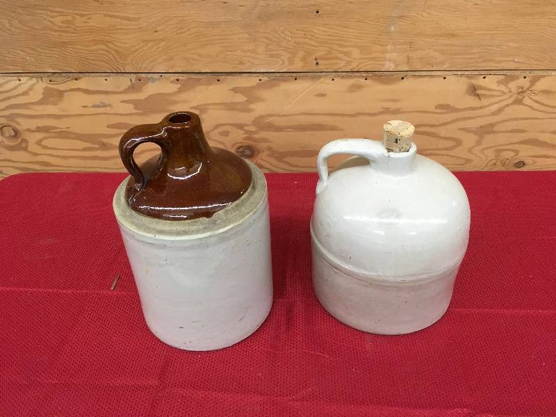 lot 255 image: Two Pottery Jugs