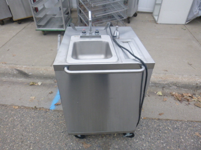 lot 13 image: NSF Elkay Mobile Hand Washing Sink