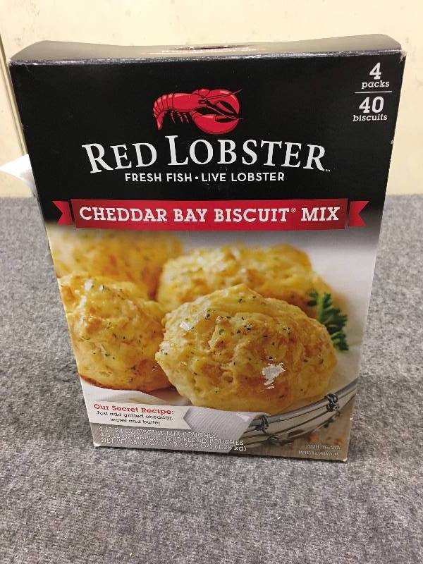 lot 548 image: Red Lobster Cheddar Bay Biscuit Mix, Retail $6.99