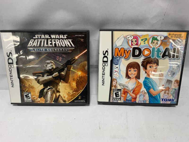 lot 52 image: Lot of 2 Nintendo DS Video Games