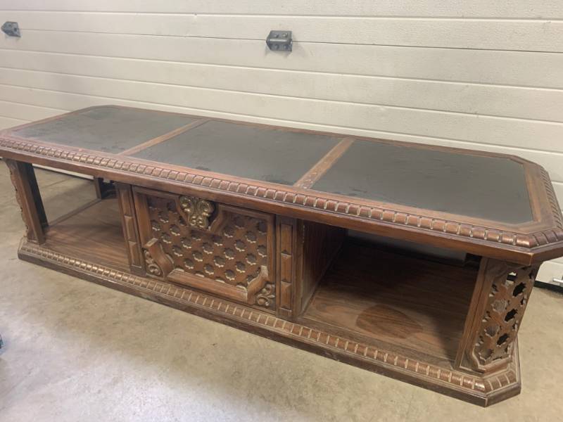 lot 81 image: Vintage Table 15 x 57