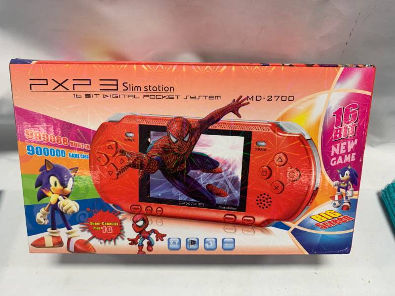 lot 105 image: New in Box PXP with 900K Games