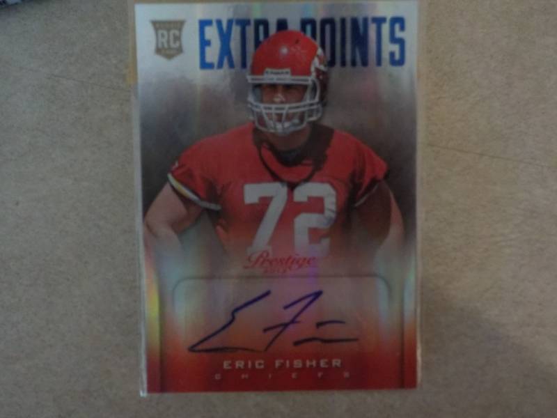 Eric Fisher Signed Card...