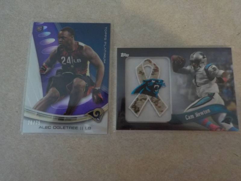 Can Newton and Alec Ogletree Cards...