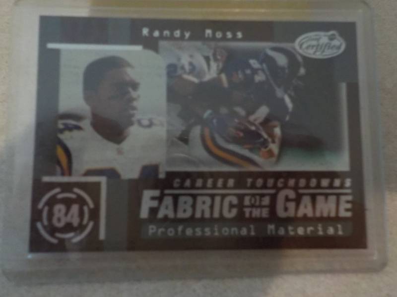 Randy Moss  Rookie Card...