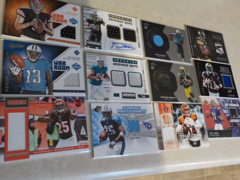 Jersey Football Cards...