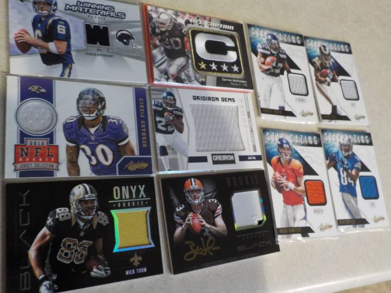 Jersey Football Cards...