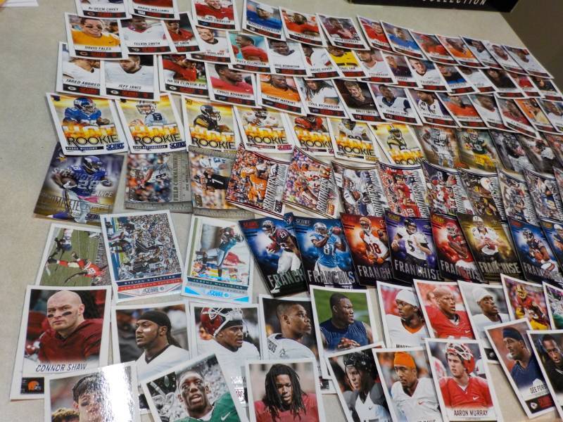 108 Football Cards...