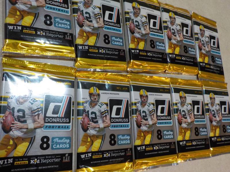 10 -8 pack Aaron Rogers Trading Car...