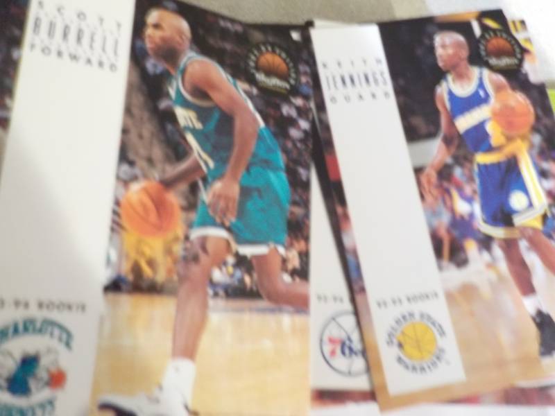 Box of Football and Basketball Card...