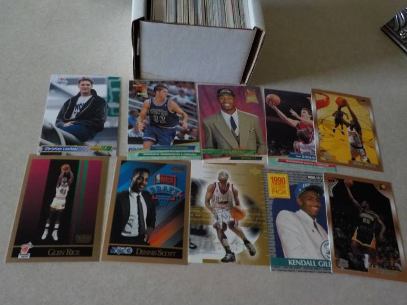 Box of Basketball Rookie Cards...