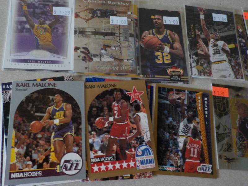 Karl Malone Cards...