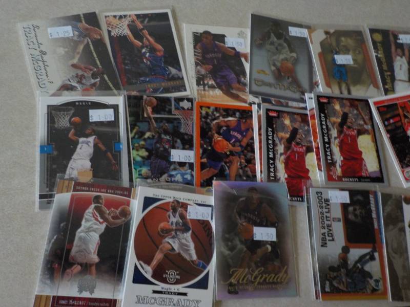 Tracy McGrady Cards...