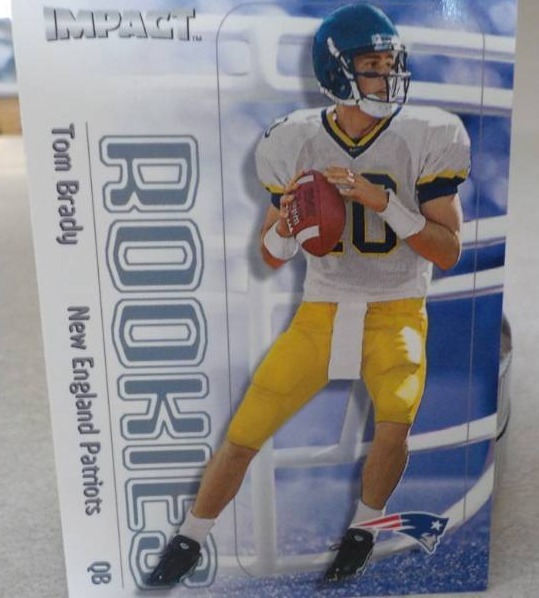 Tom Brady Impact Rookie Card...