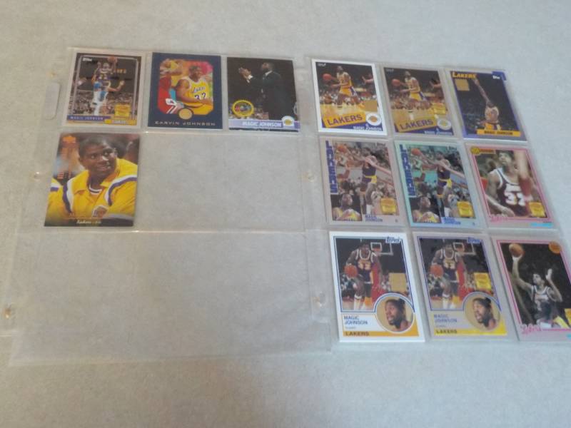 Magic Johnson Cards...