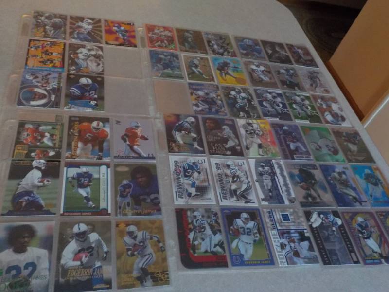 Barry Sanders and Edgerrin James ca...