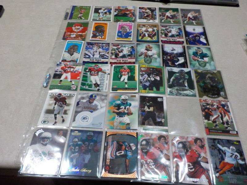 All Football Cards Pictured...
