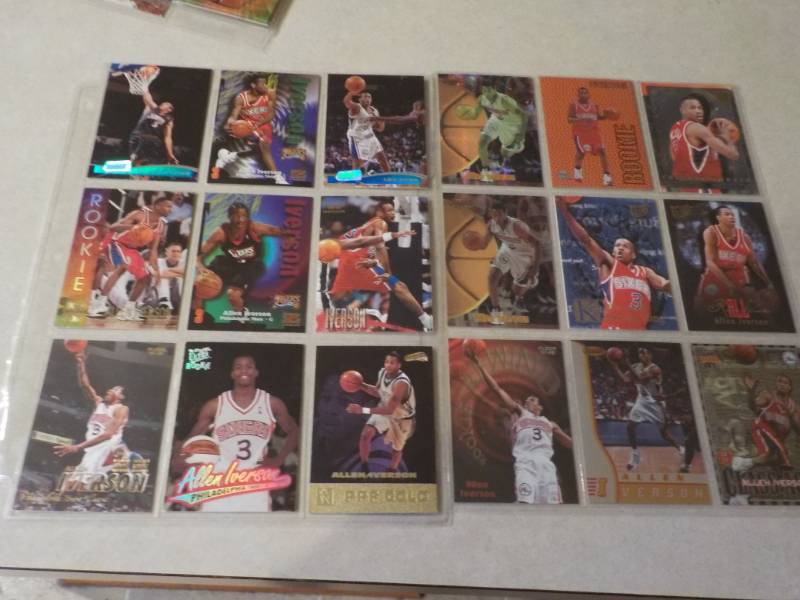Allen Iverson Basketball Cards...