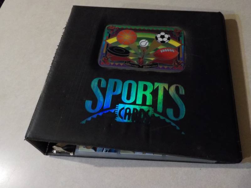 Sports Card Book with all Cards Pic...