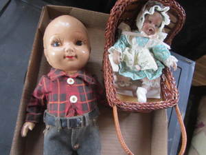 lot 63 image: Antique Buddy Lee Doll