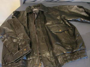 lot 51 image: Leather Jacket