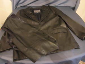 lot 55 image: Wilson Leather Sports Coat & Pants