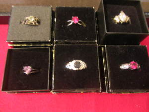 lot 115 image: Costume Rings