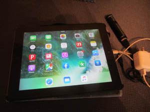 lot 153 image: iPad, Portable Power Battery