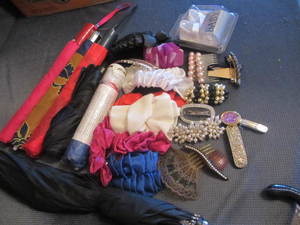 lot 189 image: Umbrellas, Hair Accessories