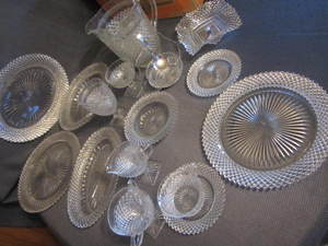 lot 175 image: English Hobnail - Diamond Point