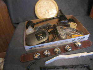 lot 226 image: Bells, Wedges, Alarm