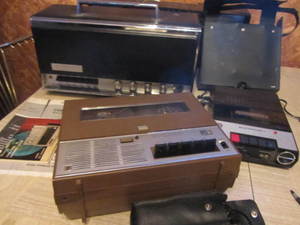 lot 244 image: Sear World Radio, Tape Decks