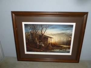 lot 3 image: Terry Redlin Print