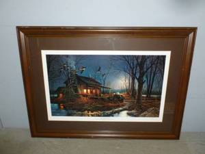 lot 5 image: Terry Redlin Print