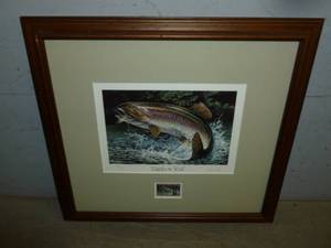 lot 8 image: Terry Redlin Print
