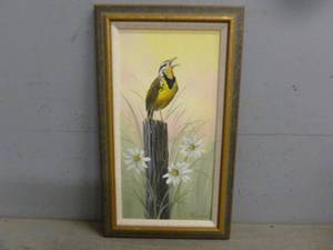 lot 24 image: Original Oil On Canvas