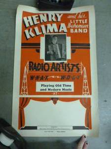 lot 14 image: Vintage Band Poster