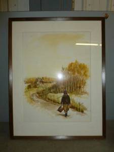 lot 62 image: Original Watercolor Painting