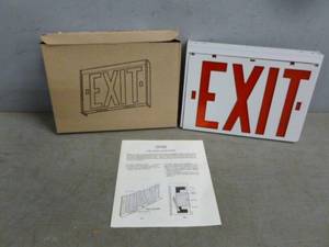 lot 97 image: New Exit Sign