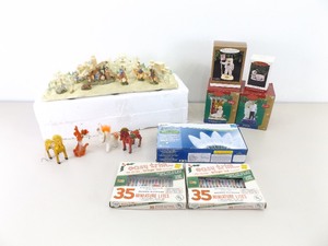 lot 13 image: Lot of Misc. Hallmark etc. Christmas Ornaments, Nativities, etc.
