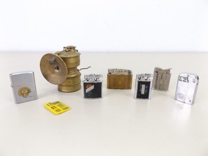 lot 43 image: Lot of Collectible Zippo etc. Lighters