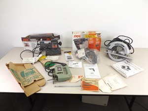 lot 83 image: NEWER Working Power Tools
