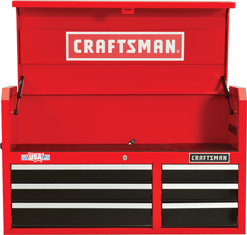 Craftsman Heavy Duty 41 In W X 24 5 In H 6 Drawer Ball Bearing