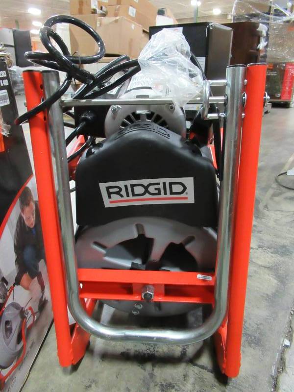 Ridgid K400T2 Drum Machine with C32 IW Cable, 52363. Missing Wheel