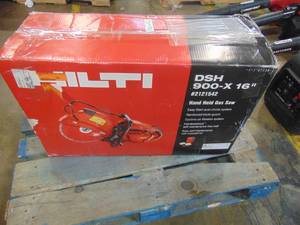 lot 142 image: Hilti DSH 900X 90CC 16 in. Hand-Held Gas Saw 2121542
