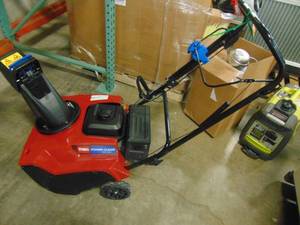 lot 143 image: Toro Power Clear 821 QZE 21 in. 252 cc Single-Stage Self Propelled Gas Snow Blower with Electric Start 38757