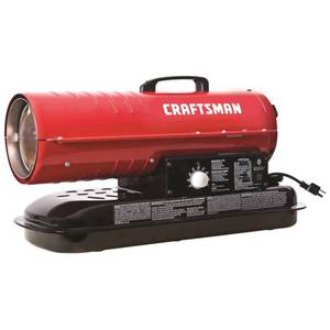 lot 242 image: CRAFTSMAN 80,000 BTU KeroseneDiesel Forced Air Heater, CMXEHA080FAK - NEW IN BOX