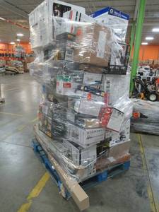 lot 258 image: WHOLESALE MIXED PALLET OF RETURNS - POWER TOOLS AND SMALL HOUSEWARES