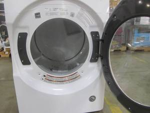 lot 345 image: Whirlpool 7.4-cu ft Stackable Gas Dryer (White) ENERGY STAR WGD5620HW