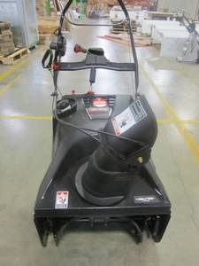 lot 349 image: Craftsman 21 208cc Single Stage Snow Thrower with Electric Start 88980